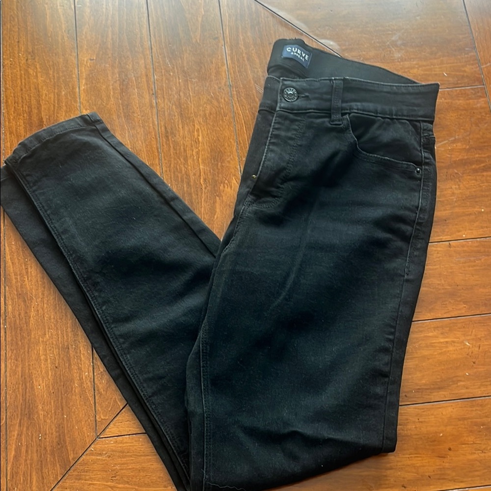 Curve Appeal Black Skinny Jeans